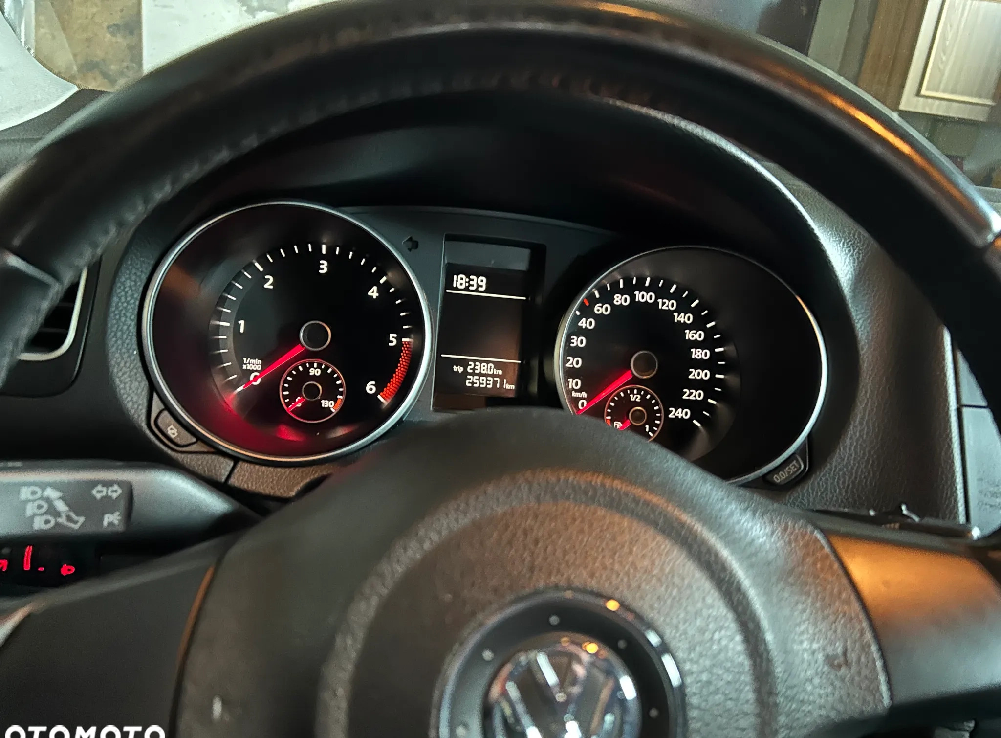Volkswagen Golf cena 24300 przebieg: 259370, rok produkcji 2009 z Rymanów małe 172